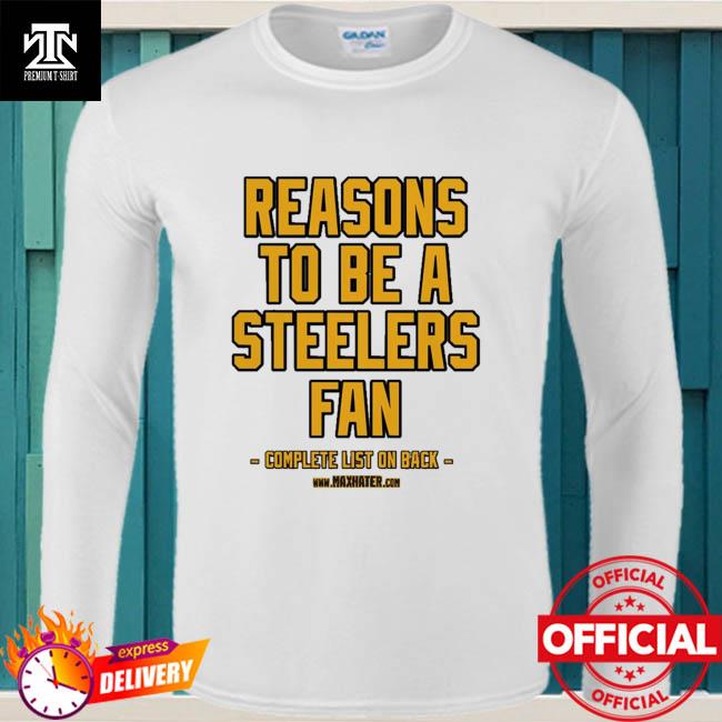 No Reasons To Be a Pittsburgh Steelers Fan, Steelers Suck, Funny Gag Gift  Essential T-Shirt for Sale by maxhater